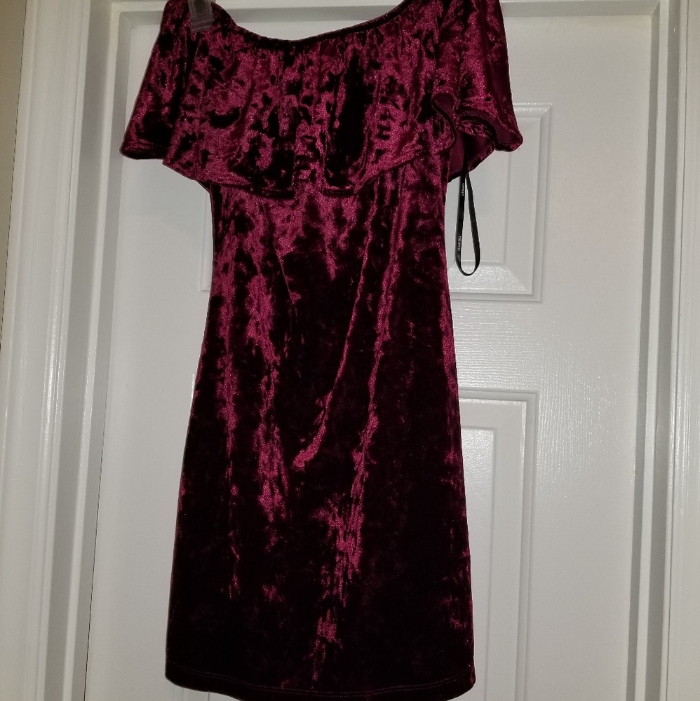 Off the shoulder dress